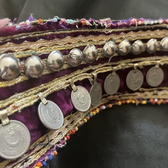 Dassios “Unique Piece” Genuine Leather Luxury Handbag Large Boho Hobo Tassel Bag - Picture 3 of 13